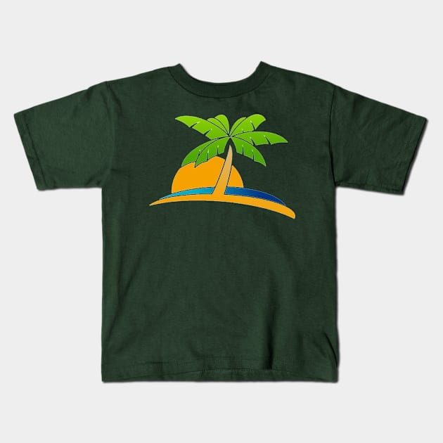 The Beach Kids T-Shirt by molcro